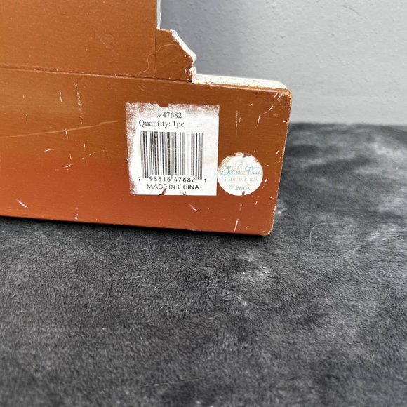 Wooden Birdhouse Welcome Sign Plaque Vintage Keyhole Lock Plate Shabby Blue - Picture 6 of 6